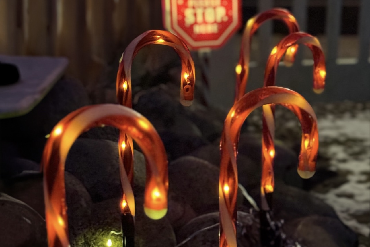 Lauko kalėdinės dekoracijos